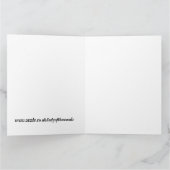 Die OM versprechen (Blatt auf Papier). Karte (Innenseite)