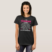 Die Oma-Code-Bedtime ist immer, wenn die Antwort A T-Shirt (Vorne ganz)