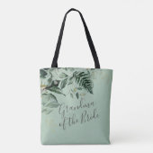 Die Oma der Brautgeschenk-Tasche in grünen Foliage Tasche (Rückseite)