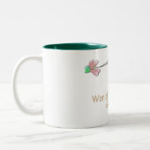 Die Oma-Kolibri-Tasse der Welt bestste Zweifarbige Tasse (Links)