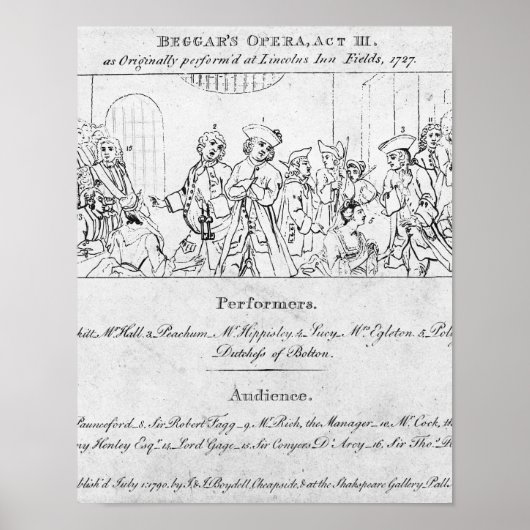 Die Oper der Beggar Poster (Vorne)