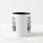 Die Oper des Bettlers Burlesqued, 1728 Tasse (Zentrum)