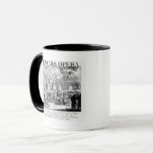 Die Oper des Bettlers Burlesqued, 1728 Tasse (Vorderseite Links)