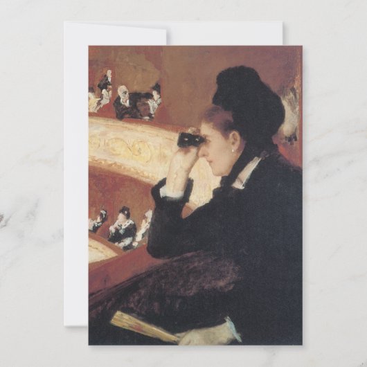 Die Oper von Mary Cassatt, Vintager Impressionismu (Vorderseite)