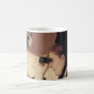 Die Oper von Mary Cassatt, Vintager Impressionismu Kaffeetasse