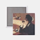 Die Oper von Mary Cassatt, Vintager Impressionismu Magnet (Vorderseite/Rückseite)