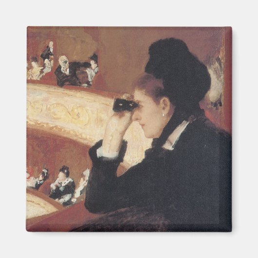 Die Oper von Mary Cassatt, Vintager Impressionismu Magnet (Vorne)