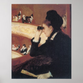 Die Oper von Mary Cassatt, Vintager Impressionismu Poster