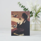 Die Oper von Mary Cassatt, Vintager Impressionismu Postkarte (Stehend Vorderseite)