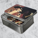 Die Oper von Mary Cassatt, Vintager Impressionismu Puzzle<br><div class="desc">An der Oper (auch: An der Francais, a Sketch) (1878-79) von Mary Cassatt ist ein Vintager Impressionismus feines Porträtmalerei mit der Schwester des Künstlers. Im Hintergrund kann man einen anderen Zuschauer sehen, der Lydia durch seine Opernbrille betrachtet. Lydia sitzt in einer Schachtel, oder logt, an der Oper und sieht nach...</div>