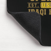 Die Operation "Freiheit des Irak für einen Veteran Mousepad (Ecke)