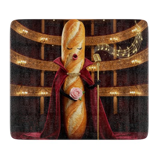 Die Opernkruste Schneidebrett (Vorderseite)