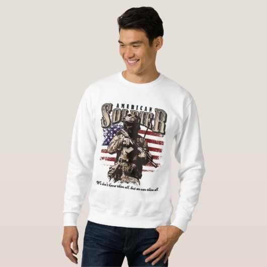Die opferende Gedenkstätte der Freiheit, Patriots  Sweatshirt (Vorne ganz)