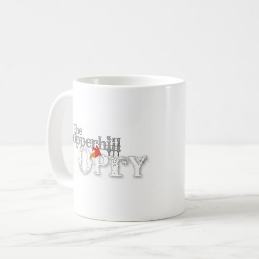 Die Opry Kaffee-Tasse Kaffeetasse (Vorderseite Links)