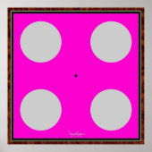 Die optische Illusion umdrehen Poster (Vorne)