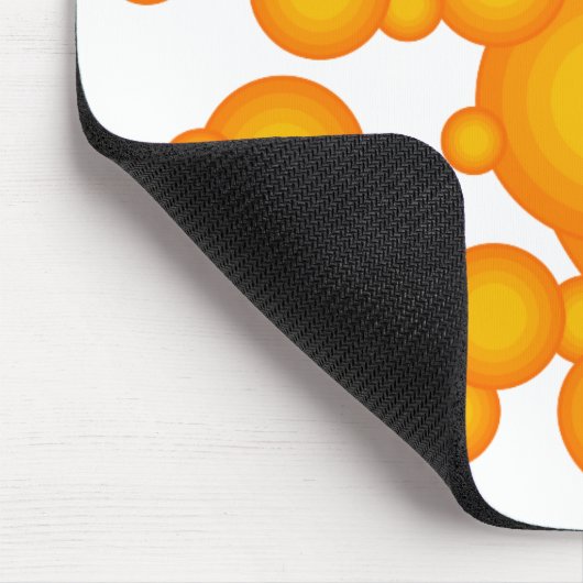 Die Orange 70er Jahre Mousepad (Ecke)