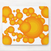 Die Orange 70er Jahre Mousepad (Vorne)