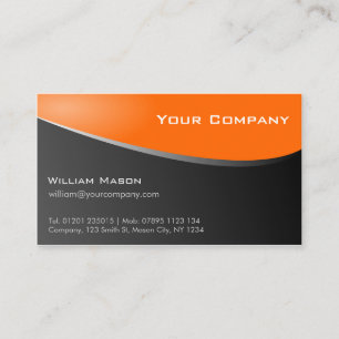 Die Orange Company Business Card Visitenkarte