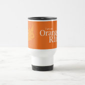 Die orange Rhino-Reise-Tasse Reisebecher (Mittel)