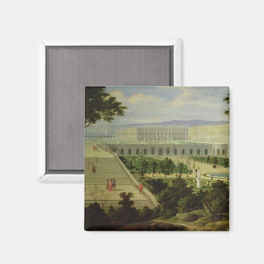 Die Orangerie in Versailles Magnet (Vorderseite/Rückseite)