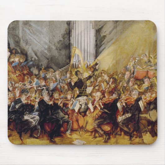Die Orchester-Malerei Mousepad (Vorne)