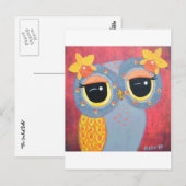 Die orchid Belle Postkarte (Vorne/Hinten)