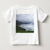 Die Oregon-Küste Baby T-shirt (Rückseite)