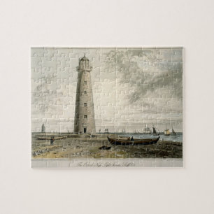 Die Orford Nefs Leuchttürme, Suffolk, vom Volumen Puzzle