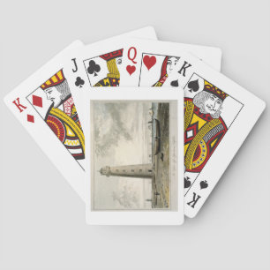 Die Orford Nefs Leuchttürme, Suffolk, vom Volumen Spielkarten