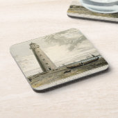 Die Orford Nefs Leuchttürme, Suffolk, vom Volumen Untersetzer (Linke Seite)