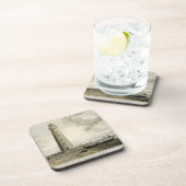 Die Orford Nefs Leuchttürme, Suffolk, vom Volumen Untersetzer (Rechte Seite)