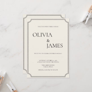 Die organische Einladungssuite von The Wedding Edi