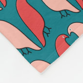 Die organisierte Gewerkschaft der Vögel - Art des  Fleecedecke (Ecke)