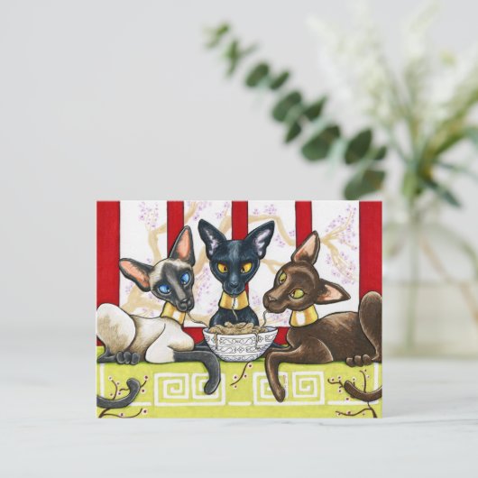 Die Orientale Postkarte (Stehend Vorderseite)