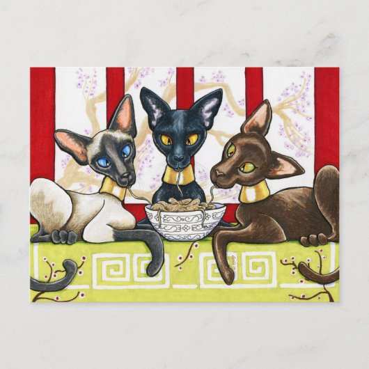 Die Orientale Postkarte (Vorderseite)