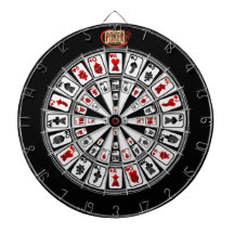 Die Original 52 Card Poker Life 2.0 Dart Board