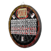 Die Original 52 Card Poker Life 3.0 Dart Board Dartscheibe (Vorderseite rechts)