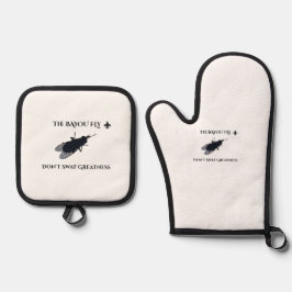Die Original Bayou Fliege  Nicht auf Größe einschl Ofenhandschuh & Topflappen-Set