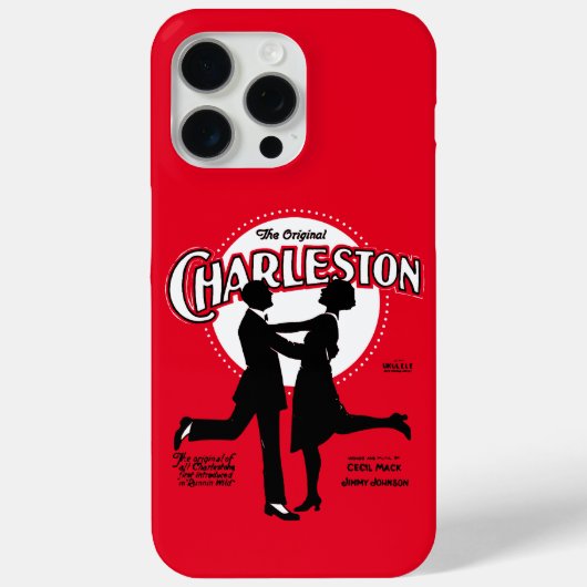 Die Original Charleston Dance Sheet Music 1923 Case-Mate iPhone Hülle (Rückseite)