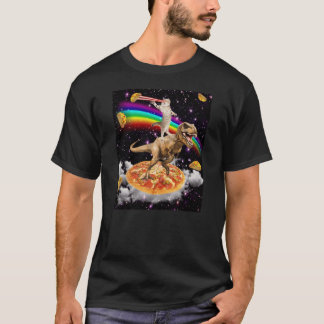 Die ORIGINAL Galay Laser Eye Katze auf Dinosaurier T-Shirt