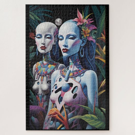 Die Original Ludwig Moon Women Puzzle (Vertikal)