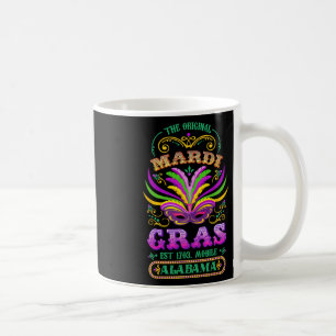 Die Original Mardi Gras Mobile Alabyma 1703 Kaffeetasse