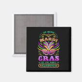 Die Original Mardi Gras Mobile Alabyma 1703 Magnet (Vorderseite/Rückseite)