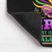 Die Original Mardi Gras Mobile Alabyma 1703 Mousepad (Ecke)