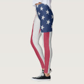 Die Original-Sammlung der amerikanischen Flagge Leggings (Links)