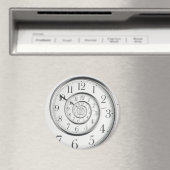 Die originale Droste-Spiraluhr Magnet (In Situ (Geschirrspüler))