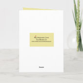 Die originale leere Karte des Pharao (Rückseite)