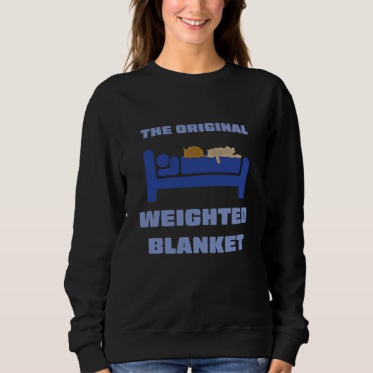 Die originalen gewogenen Blanket-Symbole Sweatshirt (Vorderseite)