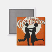 Die originelle Charleston Magnet (Vorderseite/Rückseite)