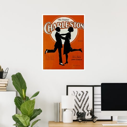 Die originelle Charleston Poster (Heimbüro)